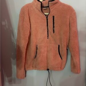 No Boundaries Pink Fleece Pullover